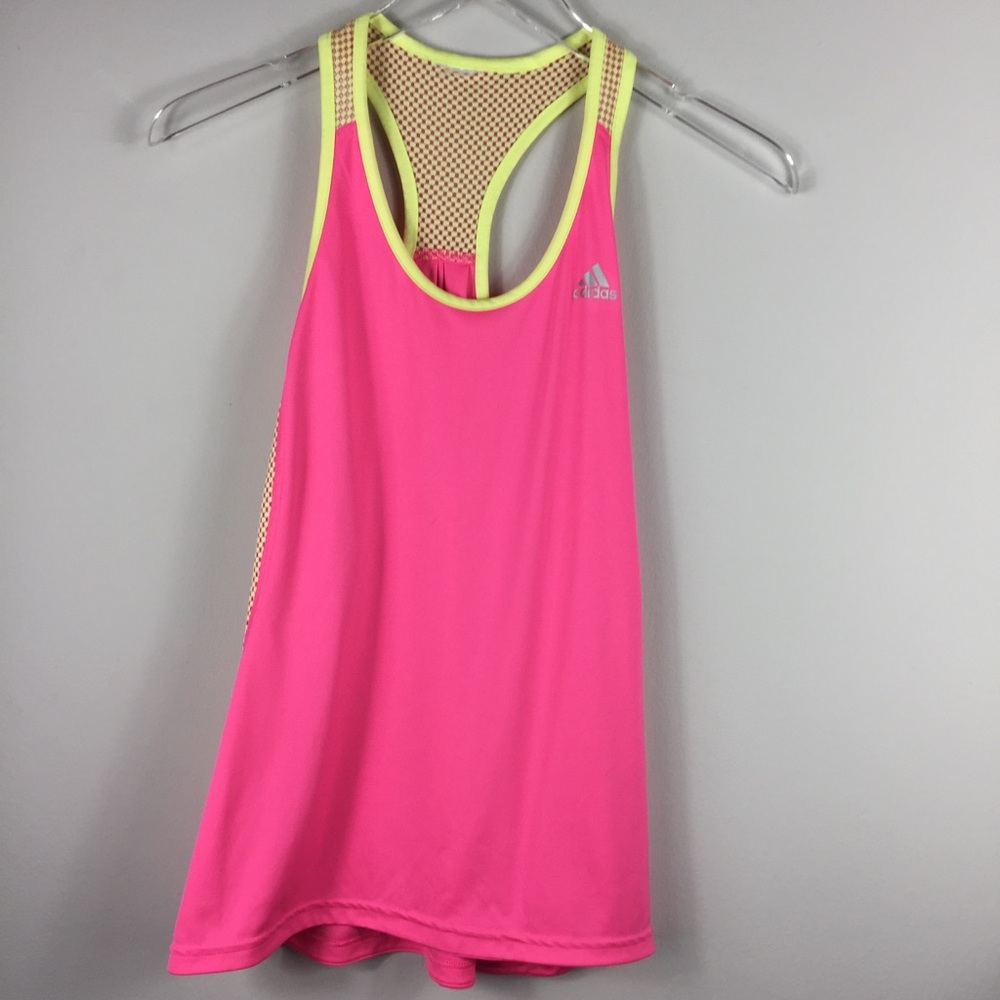 Adidas pink tank